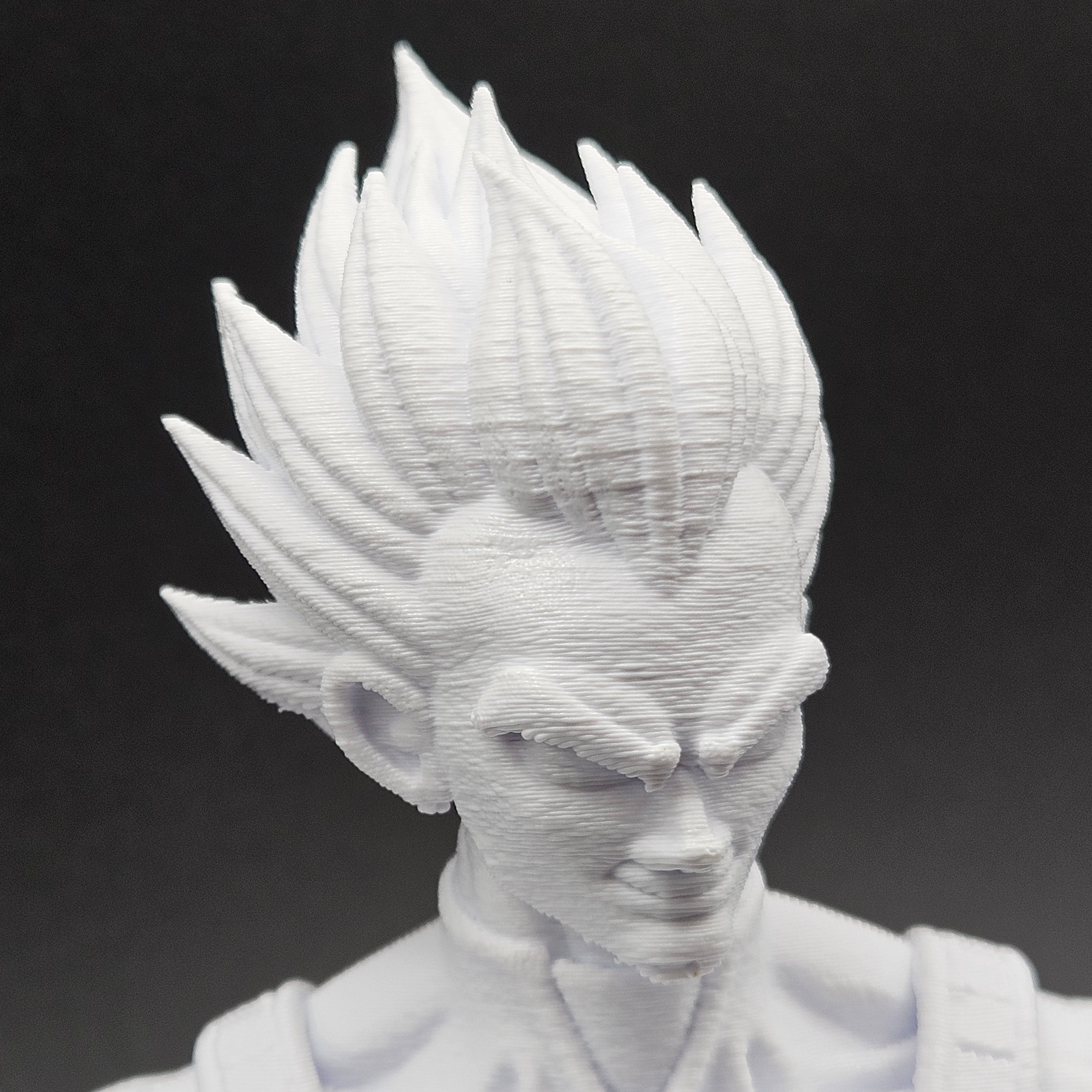 Busto di vegeta da collezione: l'orgoglio del principe saiyan