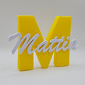 Lettera personalizzata con Nome in corsivo