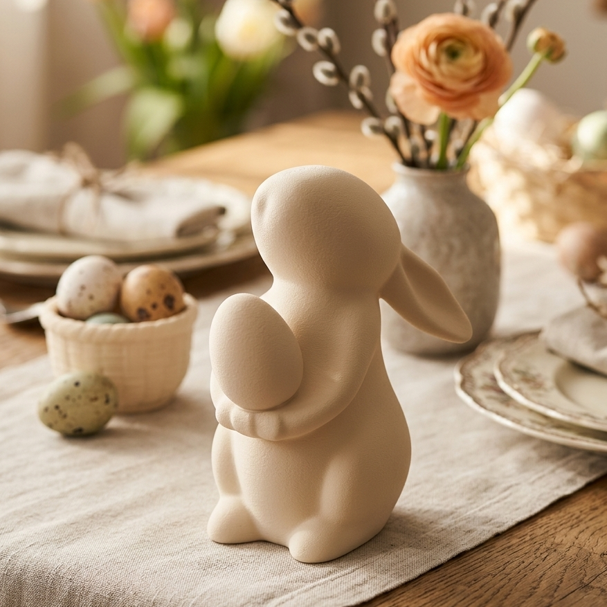 Coniglio con Uovo di Pasqua