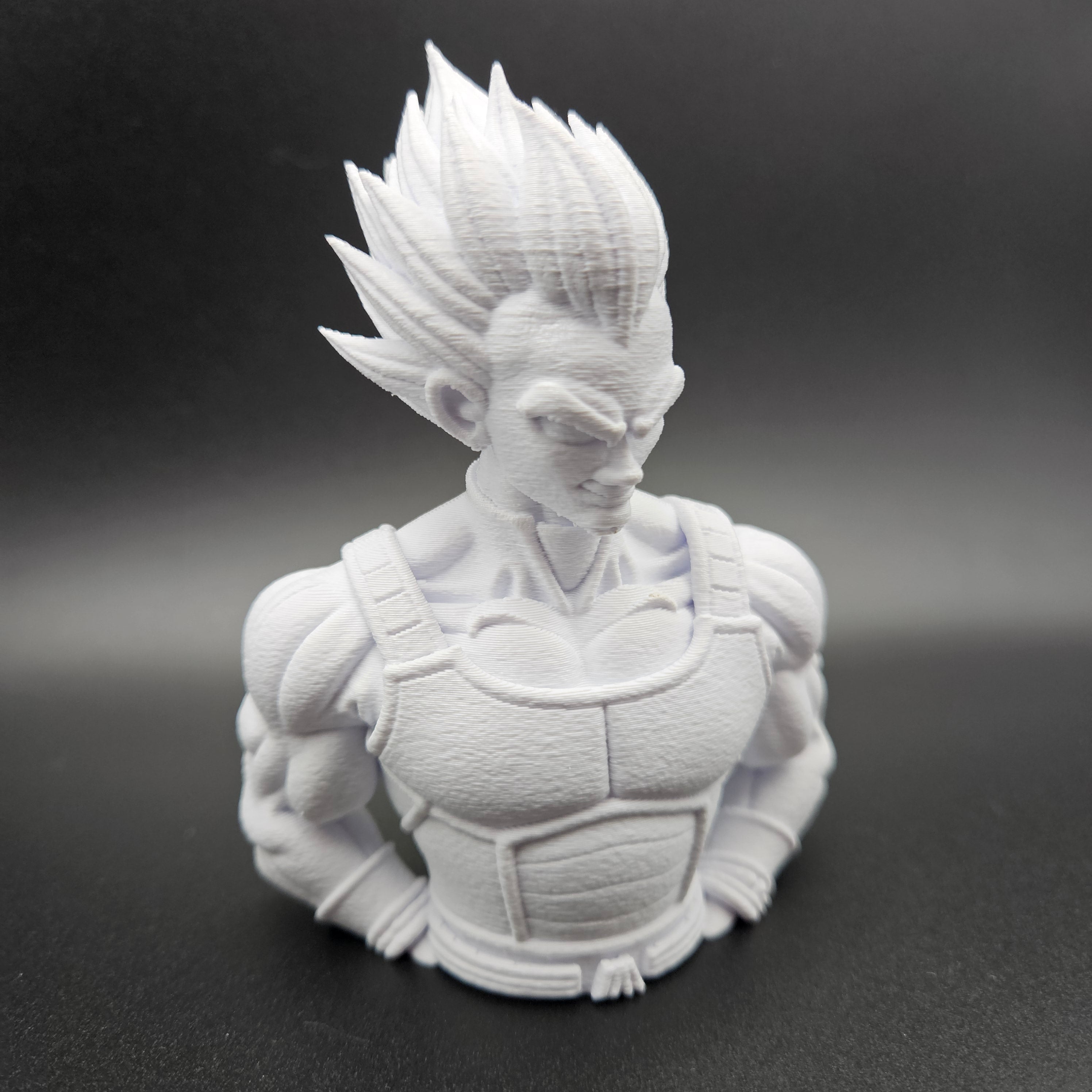 Busto di vegeta da collezione: l'orgoglio del principe saiyan