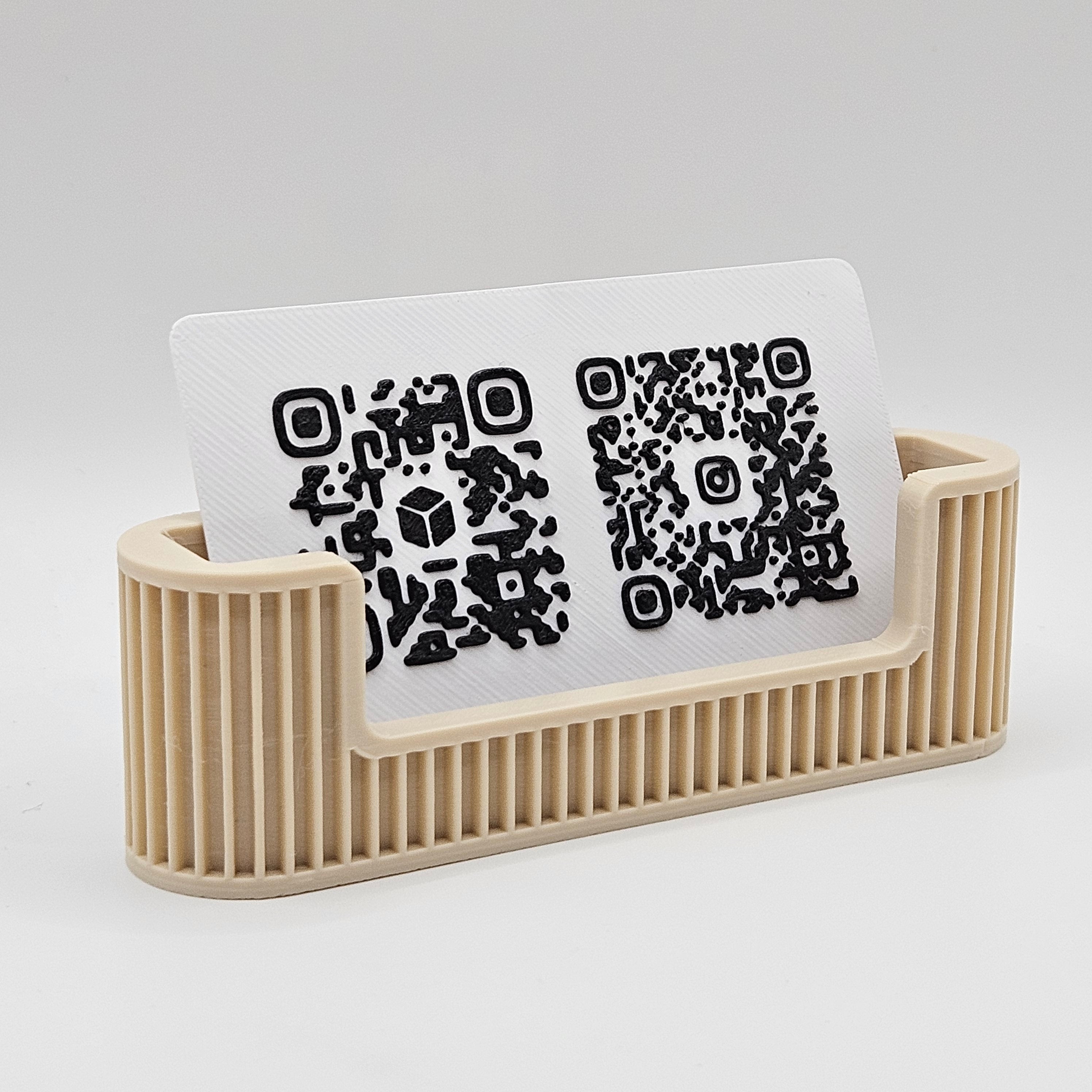 Business Card Holder Bambù